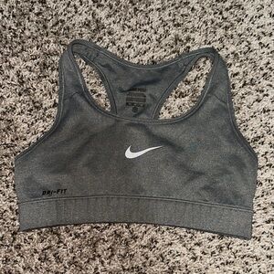 Nike Dri-FIT Charcoal Sports Bra
